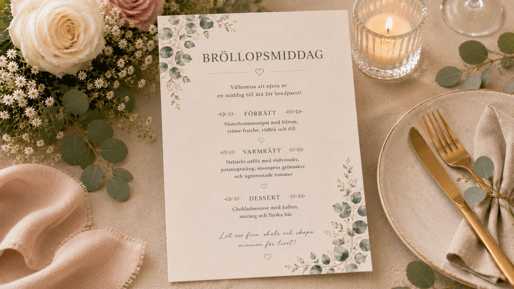 Välj rätt dessertupplägg